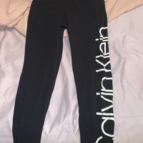 Black Calvin Klein leggings - Picture 1 of 3